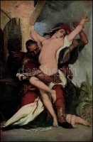 Unos / Erotic nude art postcard, Salon J.P.P. 2079. s: Jaroslav Cermák