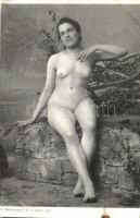 Erotic nude lady, S. Recknagel, C.S. phot 548.  (r)