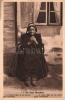 Pays Marchois, 'A mon age, je ne peux plus travailler' / At my age, I can not work', old lady, French folklore