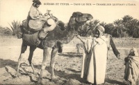Chamelier Quittant l'Oasis / the Camel leaving the Oasis, Arabic folklore