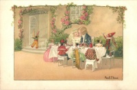 Children couple, No. 1362. litho s: Pauli Ebner