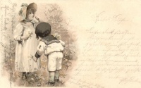 Children, Meissner & Buch POstkarten Serie 1048. litho