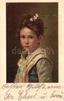 Child, Studienkopf, litho, s: Marie 'Mizi' Wunsch