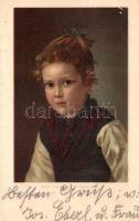 Child, Studienkopf, litho, s: Marie 'Mizi' Wunsch (EK)