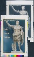 2014/10 Caesar cromalin emlékívpár (120.000)