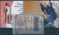 2007/7-8d Hunyadi-Kapisztrán emlékívpár azonos sorszámmal, hátoldalán bélyeggel és alkalmi bélyegzéssel + tanúsítvány (10.000)