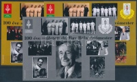 2007/10 100 éve született Dr. Bay Béla 3 klf emlékív azonos sorszámmal (12.500)