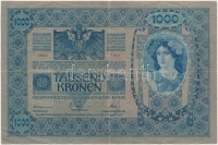 1902. 1000K 'Brassó Vármegye Brassó Szab. Kir. R. T. Város 1902' felülbélyegzéssel T:III