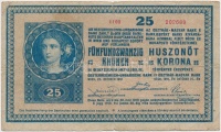1918. 25K '1102' 2mm, hullámos hátlappal T:III,III-