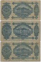 1930. 20P (6x) T:III,III-