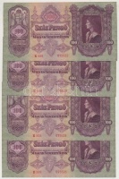 1930. 100P (13x) sorszámkövetők T:I-,II