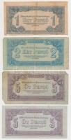 1944. 1P-100P (10x) 'A Vörös Hadsereg Parancsnoksága' T:vegyes
