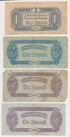 1944. 1P-100P (10x) 'A Vörös Hadsereg Parancsnoksága' T:vegyes