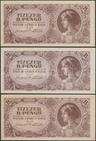 1946. 10.000BP (3x) T:I