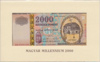 2000. 2000Ft 'Millennium' eredeti bontatlan csomagolásban T:I
