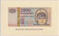 2000. 2000Ft 'Millennium' eredeti bontatlan csomagolásban T:I