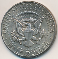 Amerikai Egyesült Államok 1964. 1/2$ Ag 'Kennedy' T:2 USA 1964. 1/2 Dollar Ag 'Kennedy' C:XF