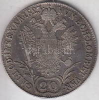 Ausztria 1823A 20kr Ag 'I. Ferenc' T:2-,3 patina, kis ph. és ü.
Austria 1823A 20 Kreuzer Ag 'Franz I' C:VF,F patina, small edge error and ding
