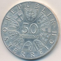 Ausztria 1969. 50Sch Ag 'I. Maximilian' T:2 
Austria 1969. 50 Schilling Ag 'Maximilian' C:XF