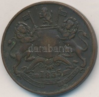 Brit-India / Kelet-Indiai Társaság 1835. 1/2A Cu T:2- kis ph.
British India / East India Company 1835. 1/2 Anna Cu C:VF small edge error