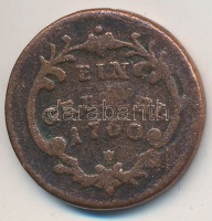 Csehország/történelmi tartomány 1760. 1 Garas Cu T:3
Bohemia 1760. 1 Greschl Cu C:F