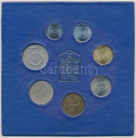 Csehszlovákia 1962-1989. 5h-5K (7xklf) szett tokban T:1,2
Czechoslovakia 1962-1989. 5 Haleru - 5 Korun (7xdiff) in paper case C:UNC,XF