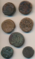 India vegyes rézpénz tétel hamis darabokkal T:2-,3
India mixed Cu coin lot with fakes C:VF,F
