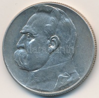 Lengyelország 1935. 5Zl Ag 'Jozef Pilsudski' T:2-
Poland 1935. 5 Zlotych Ag 'Jozef Pilsudski' C:VF