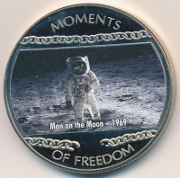 Libéria 2004. 10$ 'Szabadság pillanatai-Ember a holdon 1969.' multicolor tanúsítvánnyal T:PP ujjlenyomatos
Liberia 2004. 10 Dollars 'Moments of Freedom-Man on the Moon 1969.' multicolor with certificate C:PP fingerprint
