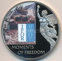 Libéria 2006. 10$ 'Szabadság pillanatai - Dayton-i szerződés 1995' multicolor T:PP 
Liberia 2006. 10 Dollars 'Moments of Freedom-Treaty of Dayton 1995' multicolor C:PP