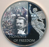 Libéria 2006. 10$ 'Szabadság pillanatai - Charta 77 1977' multicolor, tanúsítvány T:PP 
Liberia 2006. 10 Dollars 'Moments of Freedom - Charta'77 1977' multicolor, with certificate C:PP