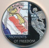 Libéria 2006. 10$ 'Szabadság pillanatai - Indokína függetlensége 1954' multicolor, tanúsítvánnyal T:PP 
Liberia 2006. 10 Dollars 'Moments of Freedom-Independence of Indochina 1954' multicolor, with certificate C:PP