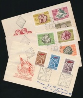 Vágott FDC tétel 20 db sor + egyes önálló értékek (~75.000)