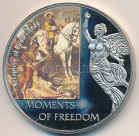 Libéria 2006. 10$ 'Szabadság pillanatai - Buda visszafoglalása 1686' multicolor, tanúsítvánnyal T:PP fo.
Liberia 2006. 10 Dollars 'Moments of Freedom-Recapture of Buda' multicolor, with certificate C:PP spotted