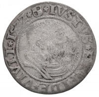 Porosz Hercegség 1532. 1Gr Ag 'Brandenburgi Albert' (1,64g) T:3
Duchy of Prussia 1532. 1 Groschen Ag 'Albrecht von Brandenburg' (1,64g) C:F