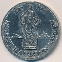 Hollandia 1990. '100 éves koronázási ünnepségek' fém emlékérem (40mm) T:2
Netherlands 1990. '100 Anniversary of Coronation Celebrations' metal medal (40mm) C:XF