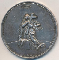 Német Államok ~1800. Jelzetlen Ag emlékérem Friedrich von Matthisson Lebenslied című művéből idézettel. Szign.: Daniel Friedrich Loos, A. Hofmann (26,74g/42mm) T:2- ph., forrasztásnyomok
German States ~1800. Ag commemorative medallion