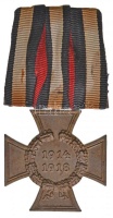 Német 3. Birodalom 1934. 'Első Világháborús Érdemkereszt 1914-1918' kitüntetés mellszalagon nem harcolóknak, hátoldalán '2. R. V. PFORZHEIM' T:2
German Third Reich 1934. 'The Honour Cross of the World War 1914-1918' decoration with
