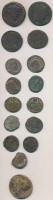 16db-os  vegyes hamis római rézpénz tétel T:vegyes
16pcs of various fake Roman copper coins C:mixed
