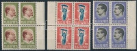 1947 30 éves a Szovjetunió sor ívszéli négyes tömbökben (10.000)