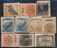 10 db (8 klf) megszállási bündli (130.000)
