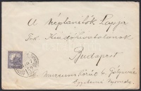 Vasúti bélyegzések 3 db küldeményen: MISKOLC-DEBRECEN-BUDAPEST, NAGYKANIZSA-BUDAPEST, KECSKEMÉT-LAJOSMIZSE-BUDAPEST
