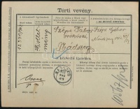 1898-1941 9 db küldemény jobbakkal