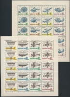 1967+1975-1977 Bélyegnap 5 klf kisív (13.500)