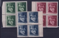 1946 Parasztnapok ívszéli sor négyestömbökben (12.000)