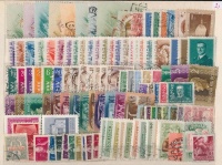 1916-1955 5 klf önálló érték + 1 szelvényes + 16 klf sor