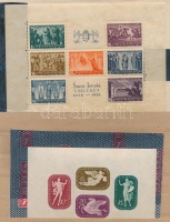 1945 előtt kiadott összes blokk és kisív (10 klf) jó minőségben, 4 db berakólapon