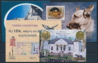 2002-2007 6 klf emlékív és 1 emléklap (15.000)