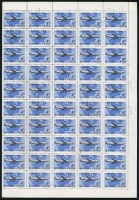 Postai kiadású kis postatiszta Parlament motívum gyűjtemény + 14 bélyegzett teljes ív az 1977. Repülő sorból
