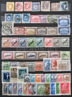 Magyar összeállítás 1874-1960 sorok és értékek + 30 db blokk 8 lapos A/4-es berakóban